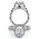 Verragio Parisian-136OV 14 Karat Engagement Ring