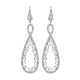 Gabriel Fashion 14 Karat Lace Drop Earrings EG11937W45JJ