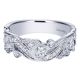 Gabriel Fashion 14 Karat Stackable Stackable Ladies' Ring LR9226W45JJ