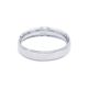 Tacori 635WS Platinum Crescent Wedding Band