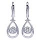 Gabriel Fashion 14 Karat Hampton Diamond Drop Earrings EG11370W45JJ