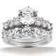 Taryn Collection Platinum Diamond Engagement Ring TQD A-748