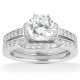 Taryn Collection Platinum Diamond Engagement Ring TQD A-4371