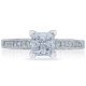 2576SMPR55 Platinum Simply Tacori Engagement Ring