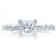 Tacori 202-2PR55 Platinum Sculpted Crescent Engagement Ring