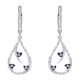 Gabriel Fashion Silver Byblos Drop Earrings EG12547SVJWS