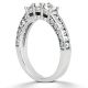 Taryn Collection Platinum Wedding Ring TQD B-1901
