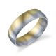 272728 Christian Bauer Platinum & 18 Karat Wedding Ring / Band