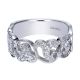 Gabriel Fashion 14 Karat Stackable Stackable Ladies' Ring LR9228W45JJ