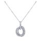 Gabriel Fashion 14 Karat Lusso Diamond Necklace NK998W44JJ