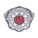 Gabriel Fashion Silver Art Nouveau Ladies' Ring LR50139SVJMC