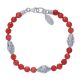 Gabriel Fashion Silver Bali Beads Bracelet TB2926SVJRO