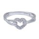 Gabriel Fashion 14 Karat Eternal Love Ladies' Ring LR5431W45JJ