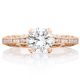 Tacori 2617RD65PK 18 Karat Pretty In Pink Engagement Ring