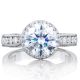 2646-35RDR85 Platinum Tacori Dantela Engagement Ring