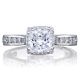 2646-3PR6 Platinum Tacori Dantela Engagement Ring