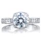 2646-3RDC75 Platinum Tacori Dantela Engagement Ring