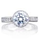 Tacori 2646-3RDR75 18 Karat Dantela Engagement Ring