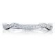2647MDB Platinum Tacori Ribbon Diamond Wedding Ring