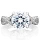 2647RD9 Platinum Tacori Ribbon Engagement Ring