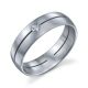 241004 Christian Bauer Platinum Diamond  Wedding Ring / Band