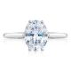 2650OV9X7 Platinum Simply Tacori Engagement Ring
