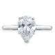 2650PS10X7 Platinum Simply Tacori Engagement Ring
