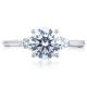 2656RD75 Platinum Simply Tacori Engagement Ring