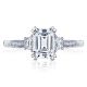 2659EC75X55 Platinum Simply Tacori Engagement Ring