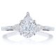 Tacori 2668PS9X6 Platinum Simply Tacori Engagement Ring
