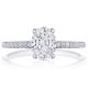 Tacori 267015OV8X6 Platinum Simply Tacori Engagement Ring