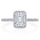 Tacori 267615EC75X55 Platinum Simply Tacori Engagement Ring