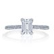 2680EC65X45 Platinum Tacori Classic Crescent Engagement Ring