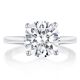 268922RD10 Platinum Tacori Dantela Engagement Ring