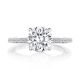 269017RD75 Platinum Tacori Dantela Engagement Ring