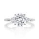 269417RD8 Platinum Tacori Dantela Engagement Ring