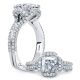 A.JAFFE Platinum Signature Engagement Ring MES682