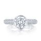 307-35RD8 Platinum Tacori Starlit Engagement Ring