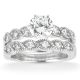 Taryn Collection 18 Karat Diamond Engagement Ring TQD A-9071