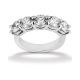 Diamond Five Stone Band 18 Karat Taryn Collection TQD B-2912-5