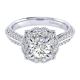 Gabriel 14 Karat Perfect Match Engagement Ring ER002B4ACW44JJ