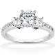 Taryn Collection Platinum Diamond Engagement Ring TQD 4236