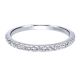Gabriel 14 Karat Contemporary Wedding Band WB911733R1W44JJ