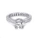 Tacori Platinum Crescent Engagement Ring HT2326SMSOL