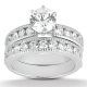 Taryn Collection Platinum Diamond Engagement Ring TQD A-8751