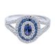 Gabriel Fashion 14 Karat Lusso Color Ladies' Ring LR5039W44SA