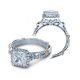 Verragio Parisian-DL109P Platinum Engagement Ring