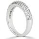 Taryn Collection Platinum Wedding Ring TQD B-1111