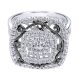 Gabriel Fashion 14 Karat Twilight Ladies' Ring LR6876W45JJ