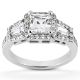 Taryn Collection Platinum Diamond Engagement Ring TQD 6068